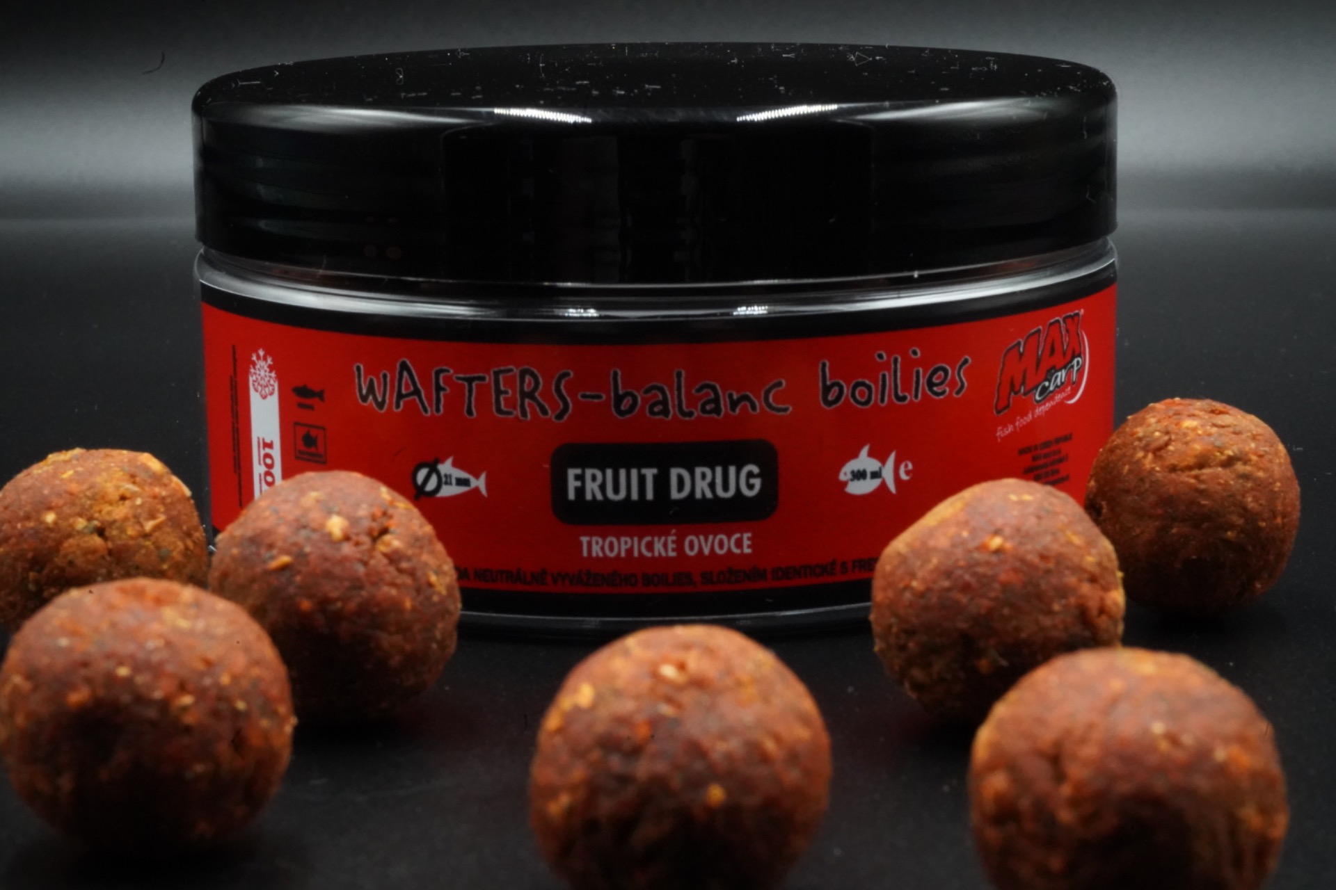 Odľahčené boilies FRUIT DRUG