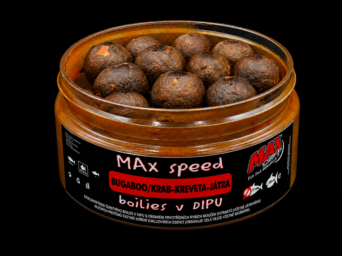 Dipované boilies BUGABOO