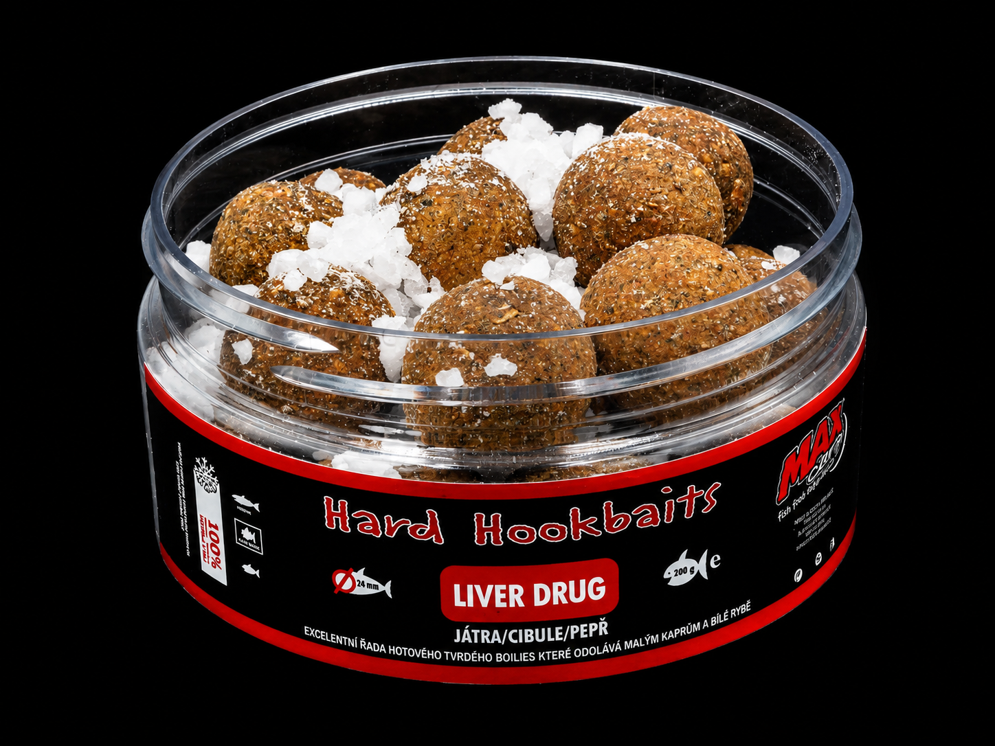 Extra tvrdé boilies LIVER DRUG