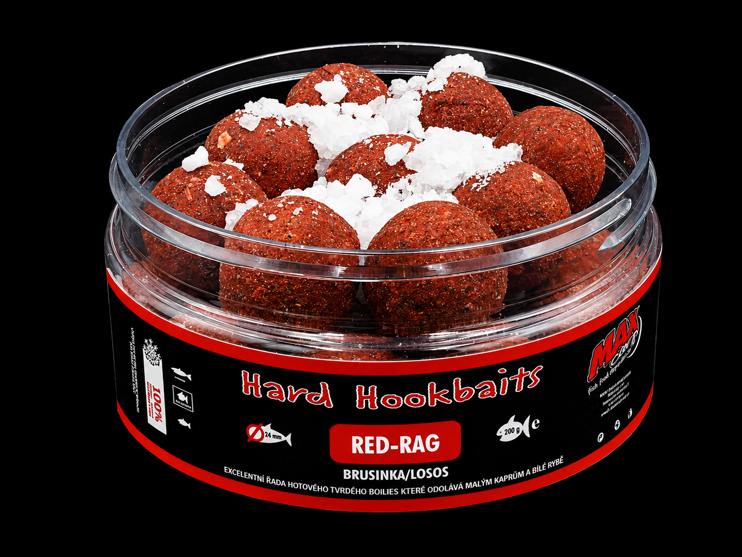 Extra tvrdé boilies RED RAG